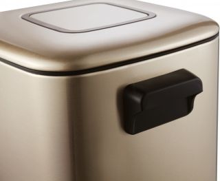 Ведро для мусора WeltWasser WW MILA CG 9L ШАМПАНЬ ЗОЛОТО